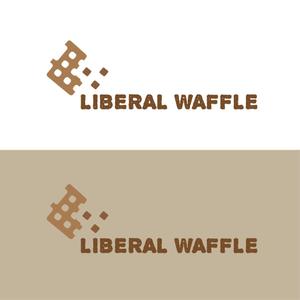 坂本くん (Hana-chan)さんのワッフルの移動販売（LIBERAL WAFFLE）のロゴへの提案