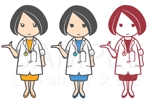 株式会社エルエルパレス／岩気裕司 (elpiy)さんの女医または看護師（女性）のキャラクターデザインへの提案