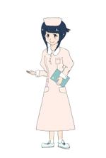 homare (homare333)さんの女医または看護師（女性）のキャラクターデザインへの提案