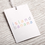 queuecat (queuecat)さんの洋服に付ける紙タグ・ショップタグ　「island banana」のロゴへの提案