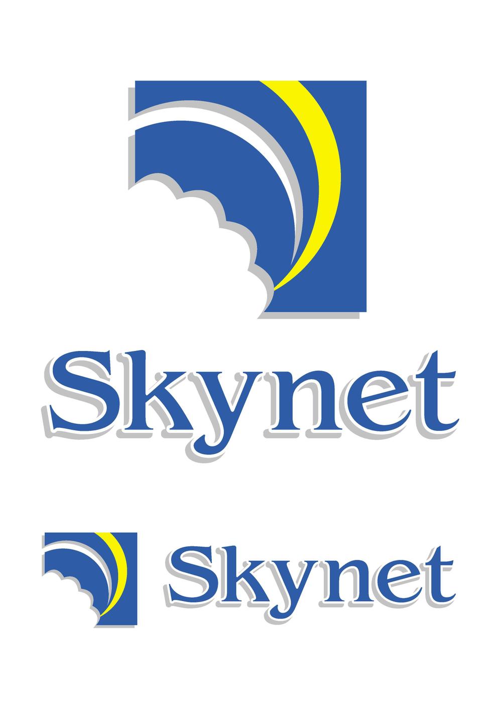 「Skynet」のロゴ作成