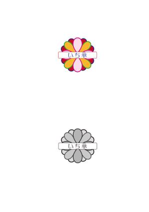 幸緒 (sachi80)さんの振袖ブランド「いち華」のロゴへの提案