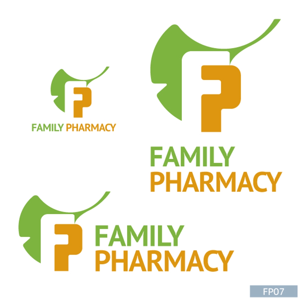 薬局「FAMILY　PHARMACY」のロゴ