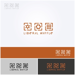 WDO (WD-Office)さんのワッフルの移動販売（LIBERAL WAFFLE）のロゴへの提案