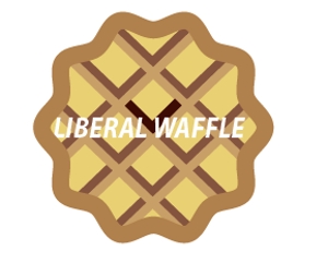 creative1 (AkihikoMiyamoto)さんのワッフルの移動販売（LIBERAL WAFFLE）のロゴへの提案