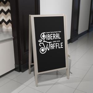 竜の方舟 (ronsunn)さんのワッフルの移動販売（LIBERAL WAFFLE）のロゴへの提案