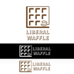red3841 (red3841)さんのワッフルの移動販売（LIBERAL WAFFLE）のロゴへの提案