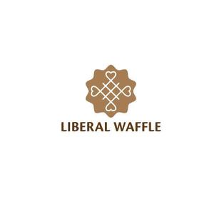 G-design (do-we-in-0219)さんのワッフルの移動販売（LIBERAL WAFFLE）のロゴへの提案