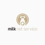 shinyasenooさんの「milk net service」のロゴ作成への提案