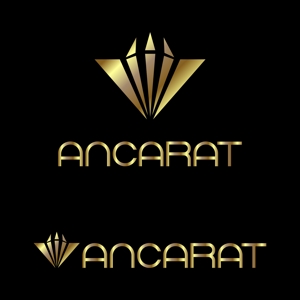 stack (stack)さんのアンチエイジング・美容商品のブランドネーム‘ANCARAT’のロゴへの提案