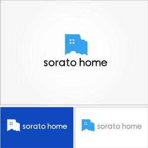 yuki520さんの住宅建築部新規展開による屋号「sorato home」もしくは、「sorato 建築工房」のロゴへの提案