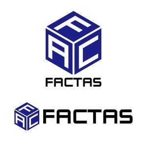 j-design (j-design)さんの金属製造業 FACTAS(FAC+)のロゴへの提案