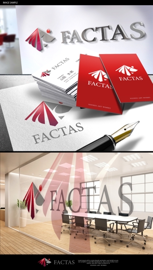 NJONESKYDWS (NJONES)さんの金属製造業 FACTAS(FAC+)のロゴへの提案