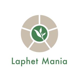 as (asuoasuo)さんのミャンマーで開店予定の食べる緑茶専門店「Laphet Mania」のロゴへの提案