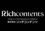 鷹之爪製作所 (singaporesling)さんの「株式会社リッチコンテンツ」のロゴ作成への提案
