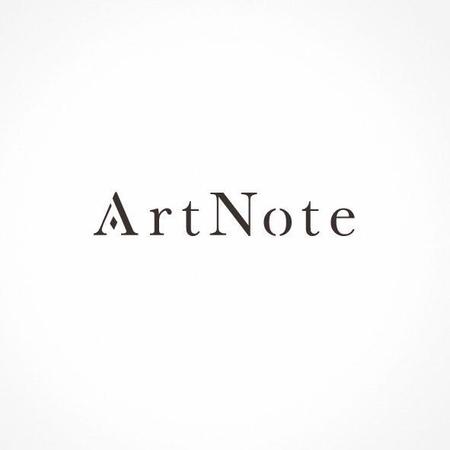 tori (kuri_kuri)さんのガラス、アクリルの女性向け雑貨「ArtNote」のロゴ。テキストのみ。への提案