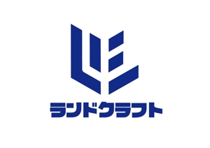 日和屋 hiyoriya (shibazakura)さんの株式会社ランドクラフト　の　ロゴへの提案