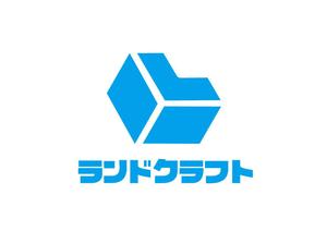 日和屋 hiyoriya (shibazakura)さんの株式会社ランドクラフト　の　ロゴへの提案