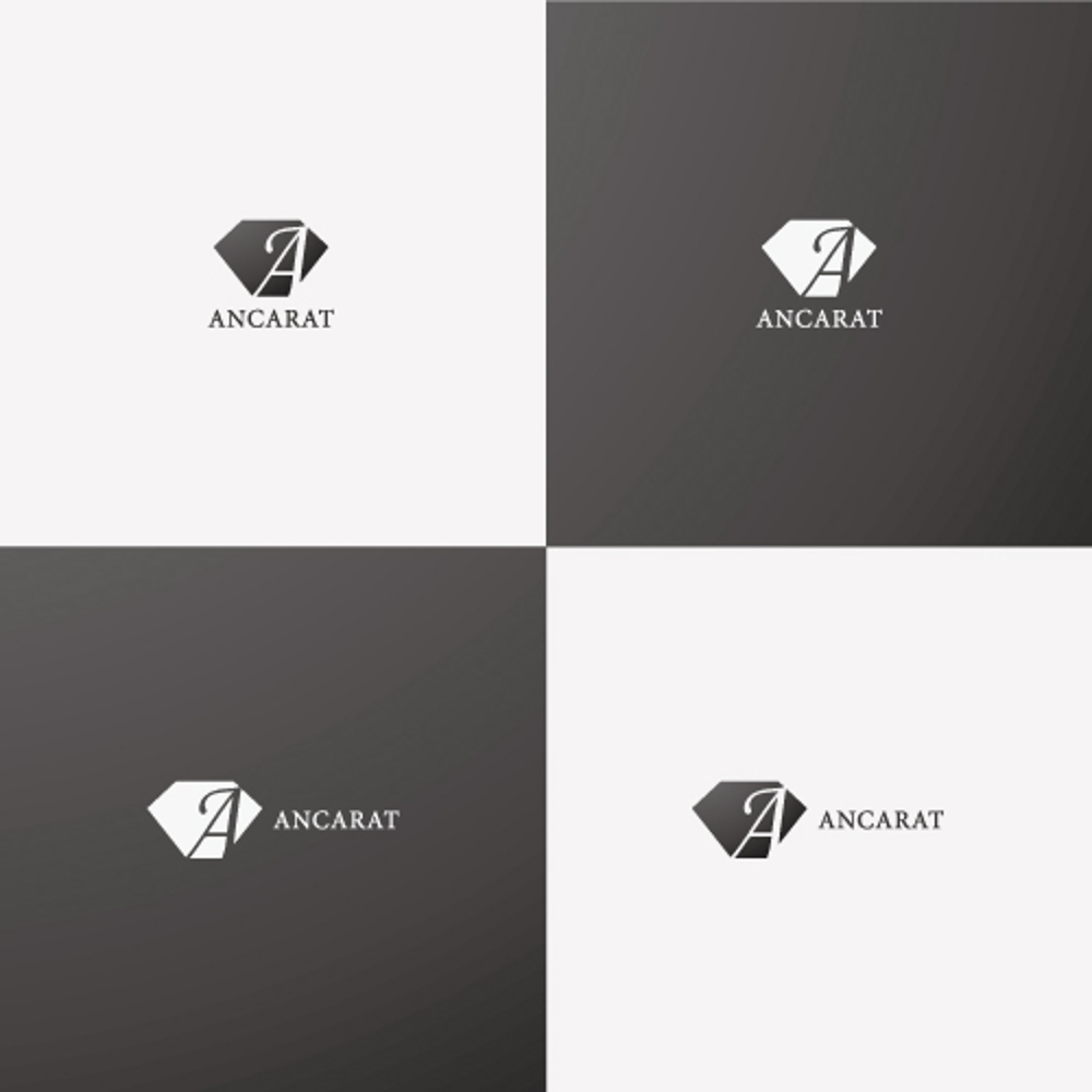 アンチエイジング・美容商品のブランドネーム‘ANCARAT’のロゴ