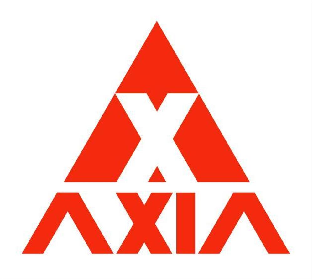 「AXIA」のロゴ作成