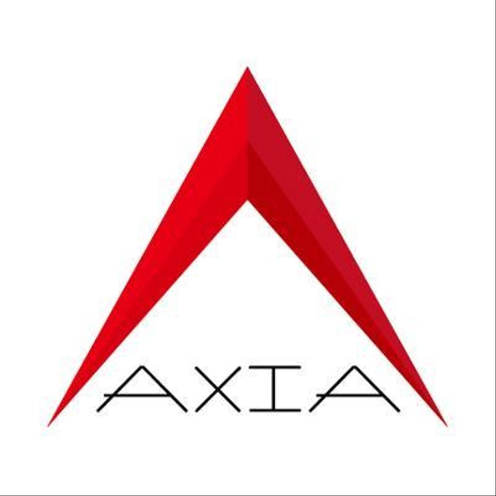 「AXIA」のロゴ作成