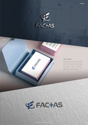 BlueGreen Design (BlueGreen_design_inc)さんの金属製造業 FACTAS(FAC+)のロゴへの提案
