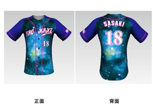 のざき　ゆりこ (n_yuriko)さんの福岡県の草野球チーム ユニフォームデザイン作成依頼への提案