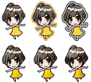 earlygirl (earlygirl)さんの女性モデル・タレントのキャラクターデザインへの提案