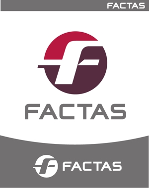 CF-Design (kuma-boo)さんの金属製造業 FACTAS(FAC+)のロゴへの提案