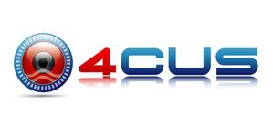 FISHERMAN (FISHERMAN)さんの個人フォトポートフォリオサイト「4CUS」のロゴ作成への提案