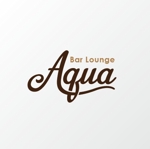 ALTAGRAPH (ALTAGRAPH)さんのbar　lounge　Aquaのロゴ制作の依頼への提案