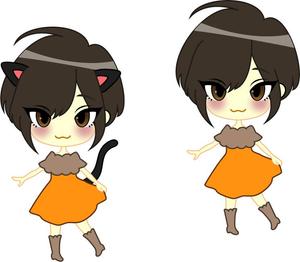 173 (173cf)さんの女性モデル・タレントのキャラクターデザインへの提案