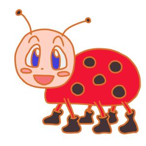 旅里　茂 (tabisato_sigeru)さんのえがおのてんとうむし　イラストへの提案