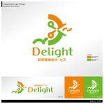 Bash_Design (Bash_Design)さんの訪問理美容サービス ディライトのロゴ作成依頼（商標登録なし）への提案