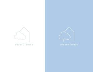 Kana ()さんの住宅建築部新規展開による屋号「sorato home」もしくは、「sorato 建築工房」のロゴへの提案