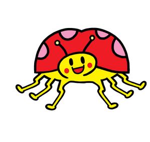 lantostos (lantostos)さんのえがおのてんとうむし　イラストへの提案