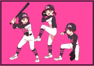 佐藤 (satou_0219)さんのガールズ小学生野球チームのかわいい萌えイラスト募集への提案
