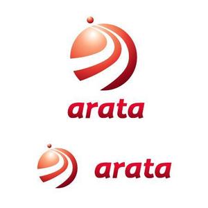 angie design (angie)さんの「arata」のロゴ作成への提案