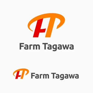 gchouさんの「Farm Tagawa」のロゴ作成への提案