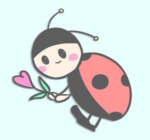 しょん (sora_1989)さんのえがおのてんとうむし　イラストへの提案