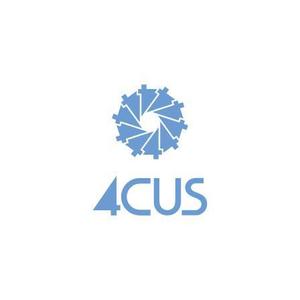 syake (syake)さんの個人フォトポートフォリオサイト「4CUS」のロゴ作成への提案