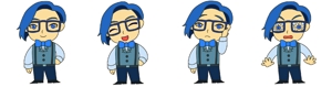 ワカ太郎 (wakayama03)さんのサイトの男性キャラクターデザインへの提案