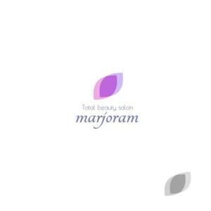 Okumachi (Okumachi)さんのエステ Total beauty salon 『marjoram』のロゴへの提案