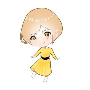高橋 るな (akimokakumin1111)さんの女性モデル・タレントのキャラクターデザインへの提案