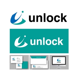 King_J (king_j)さんの新規事業立上げ支援サービス「unlock」のロゴへの提案