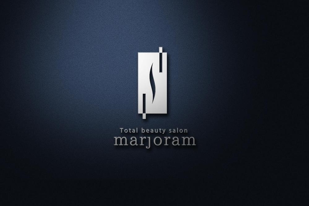 エステ Total beauty salon 『marjoram』のロゴ