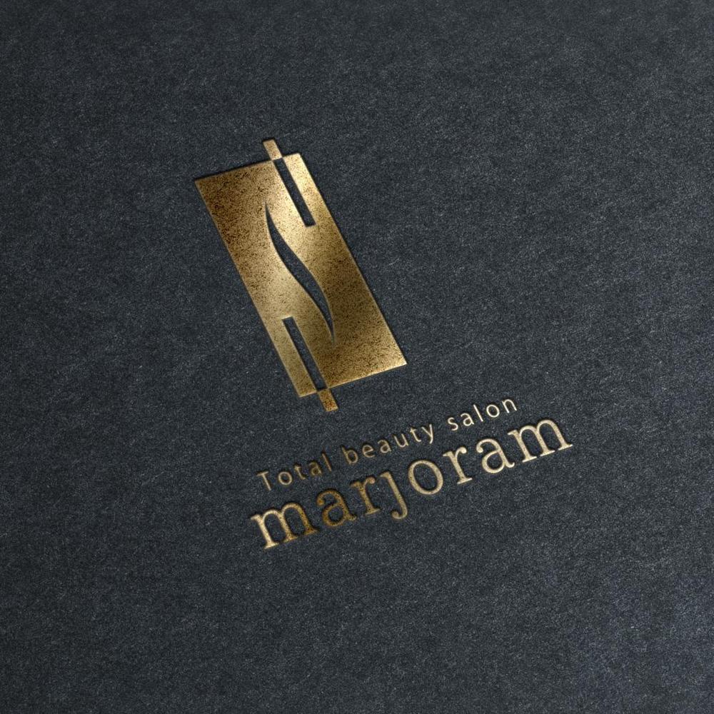 エステ Total beauty salon 『marjoram』のロゴ