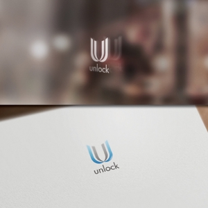 late_design ()さんの新規事業立上げ支援サービス「unlock」のロゴへの提案