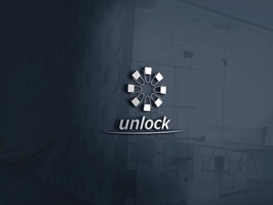 ukokkei (ukokkei)さんの新規事業立上げ支援サービス「unlock」のロゴへの提案