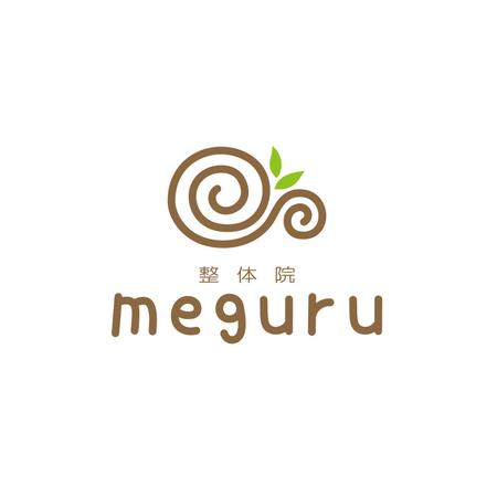 Ochan (Ochan)さんの整体院 「meguru」のロゴ　（不妊、妊活、産前産後など女性に特化した治療院）への提案